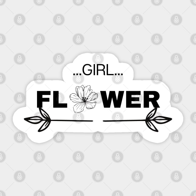 Girl Flower Sticker by Butterfly Dira